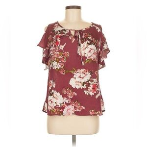 Iz Byer floral print blouse